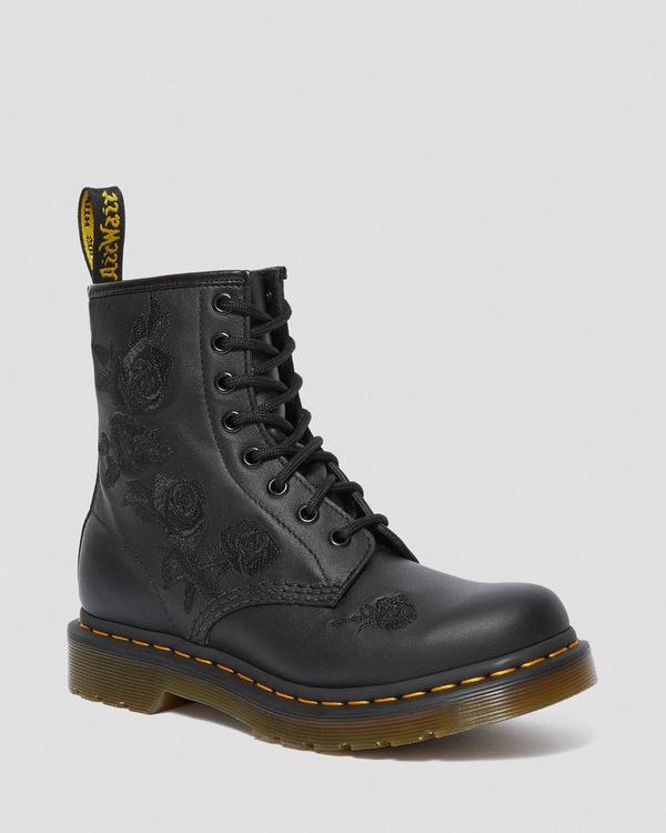 Dr Martens Dámské Kotníkové Boty Mono 1460 Vonda Černé, CZ-259184